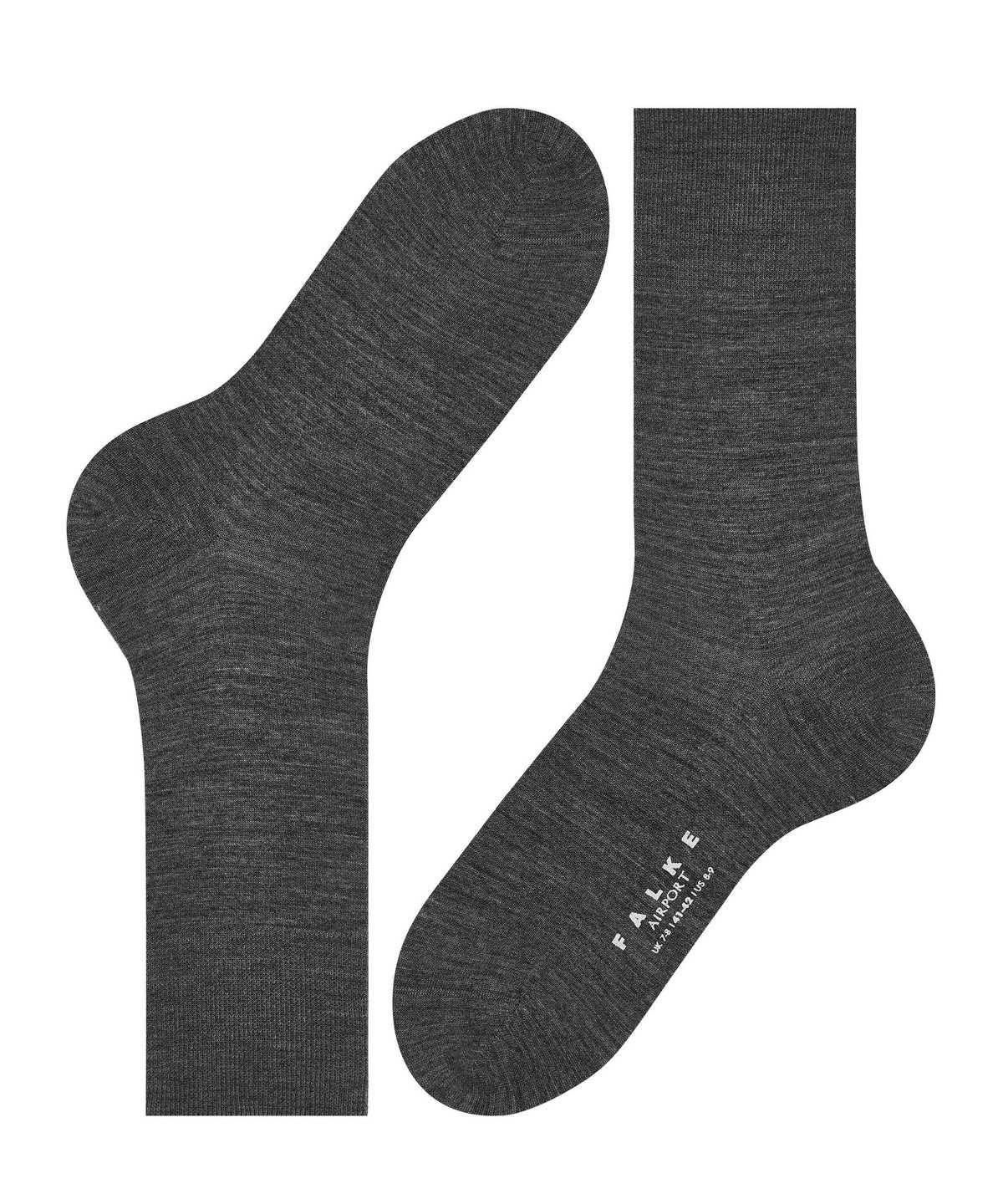 Men Falke Airport Socks Socks Grey | ODWMZI716