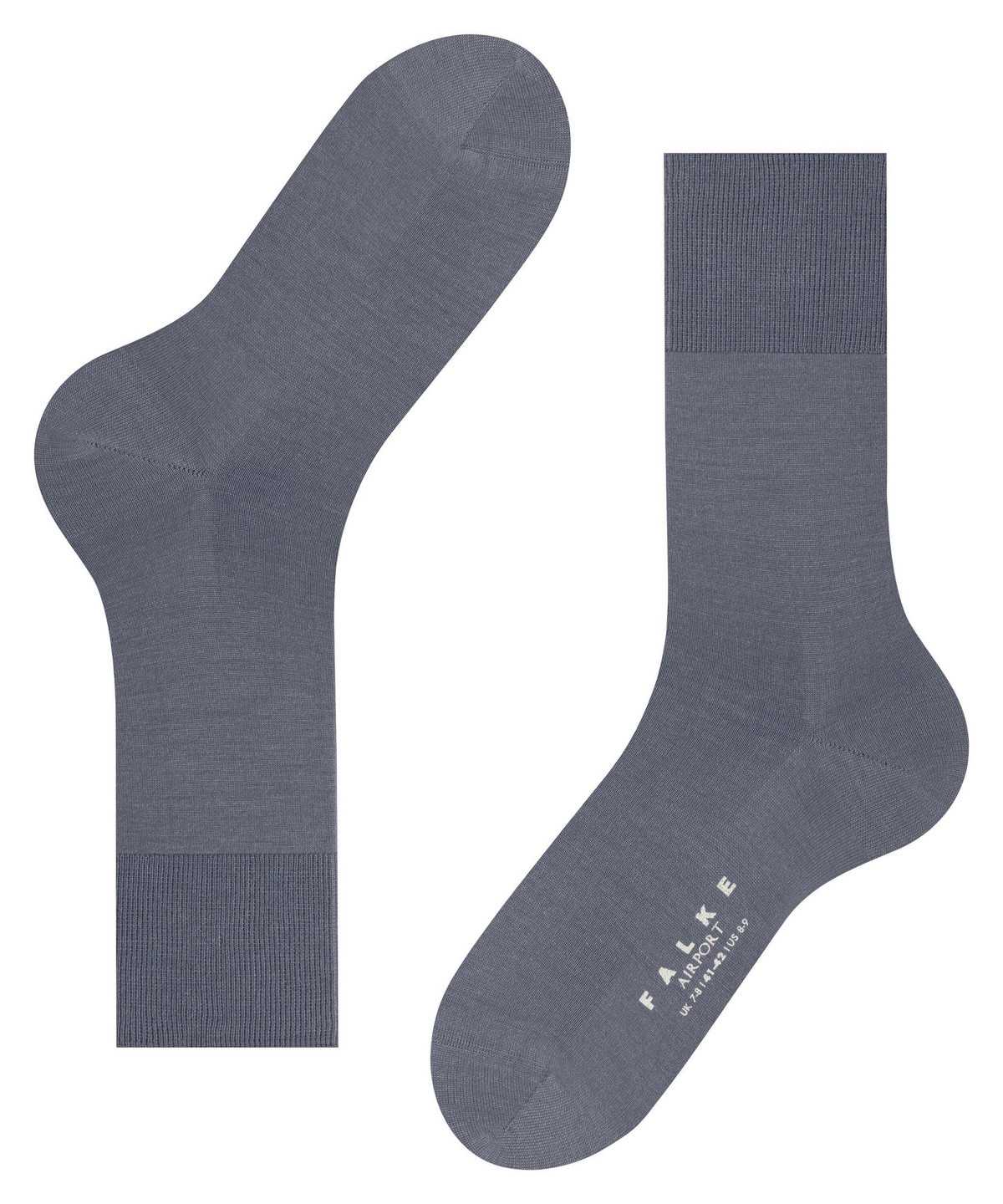 Men Falke Airport Socks Socks Grey | VDQEWL570