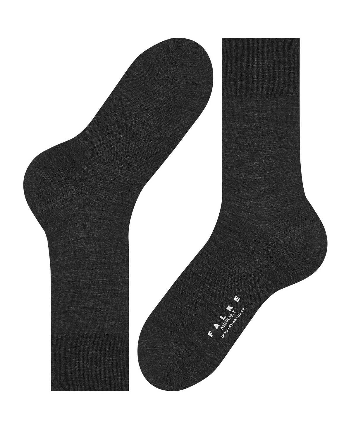 Men Falke Airport Socks Socks Grey | YREMSA602