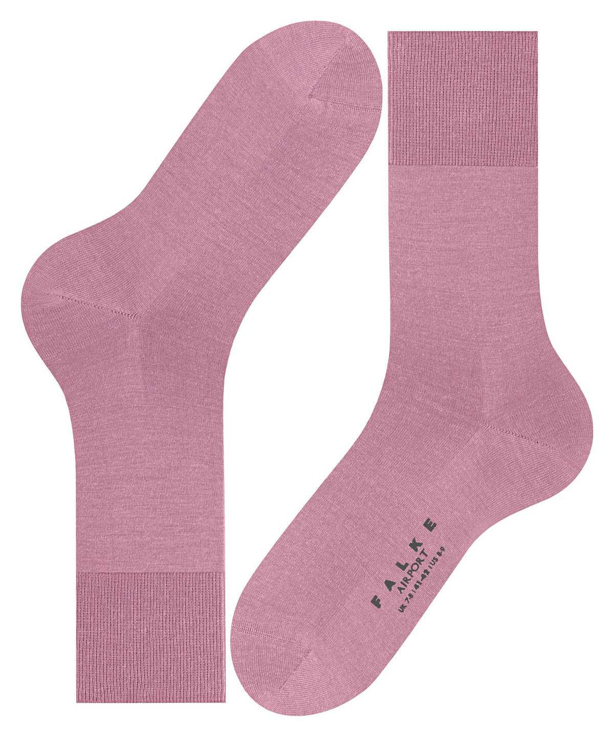 Men Falke Airport Socks Socks Rose | HRCYON507