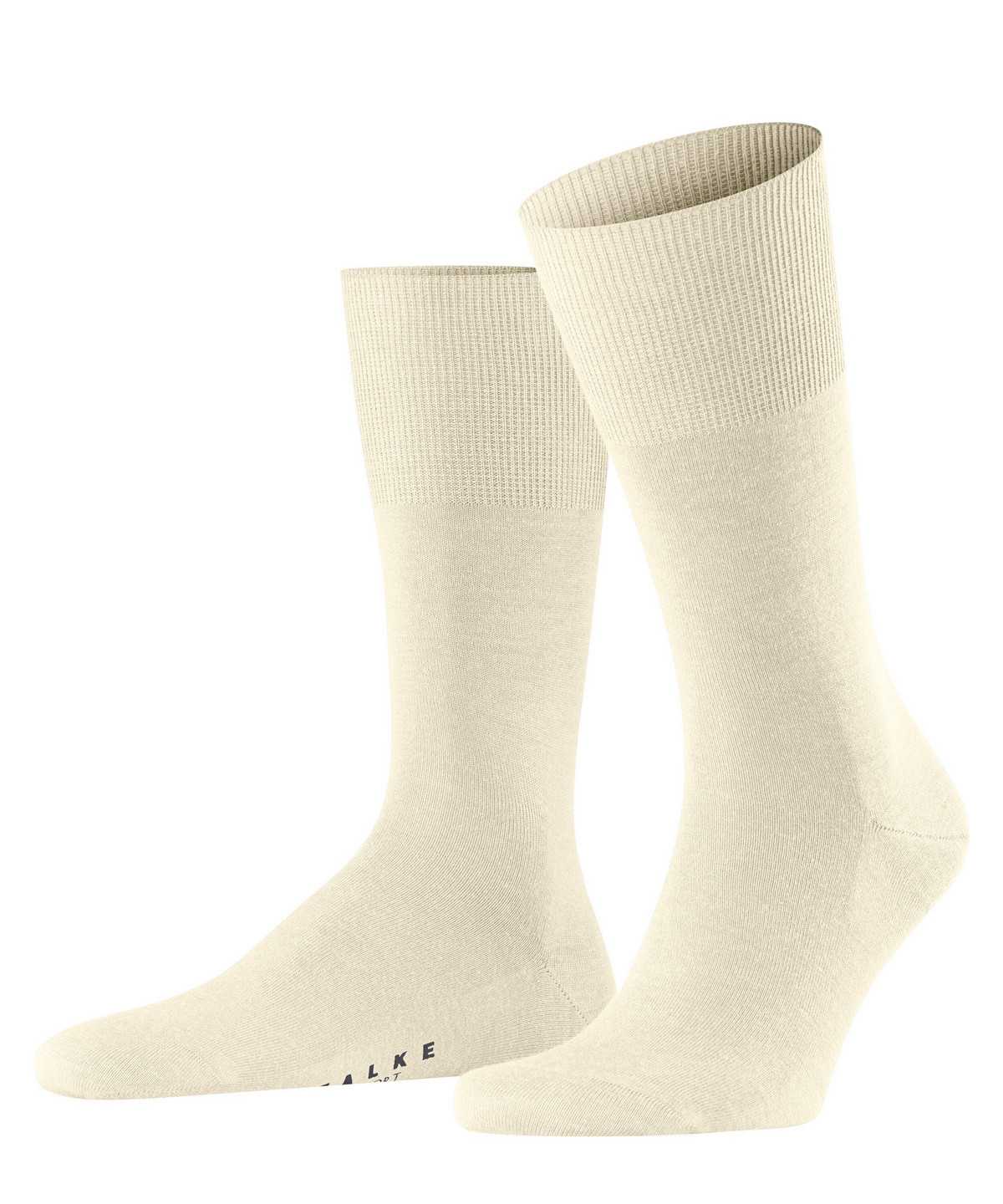 Men Falke Airport Socks Socks White | JXEBUI153