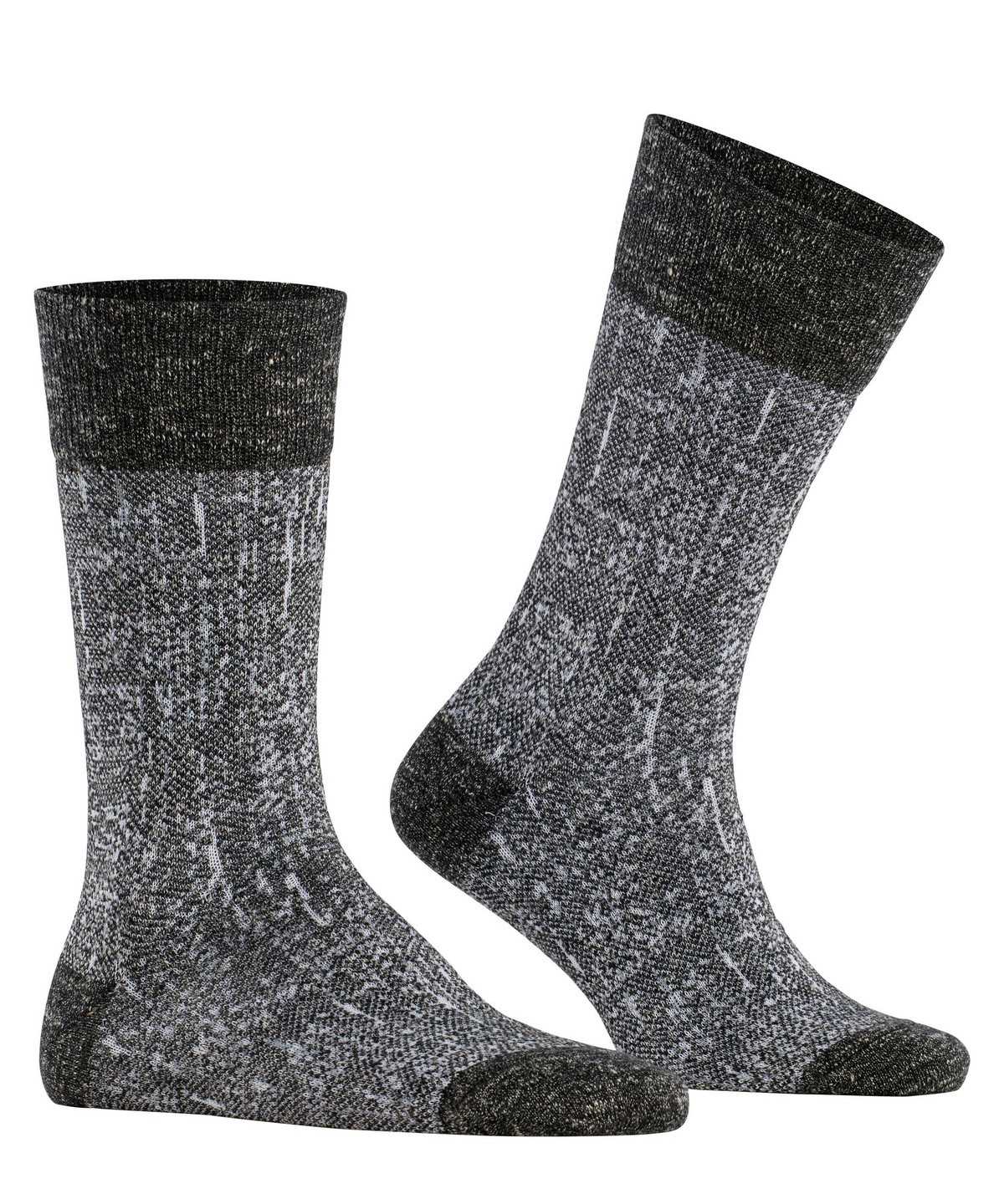 Men Falke Artisanship Socks Socks Black | QEDTSR609