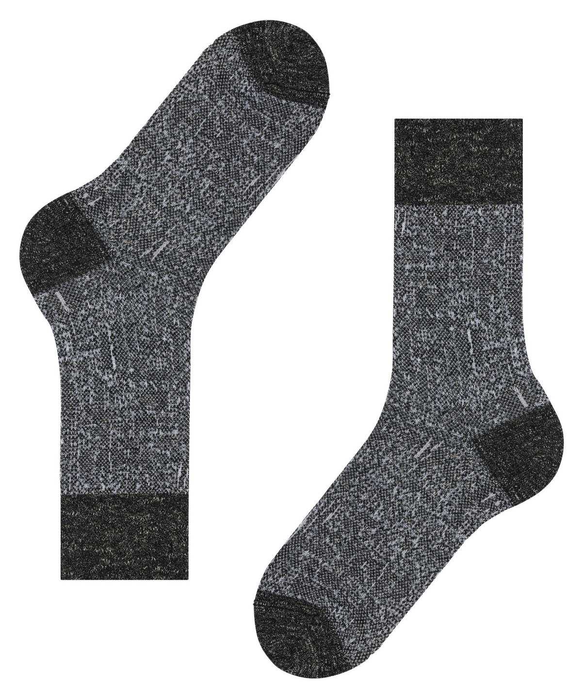 Men Falke Artisanship Socks Socks Black | QEDTSR609