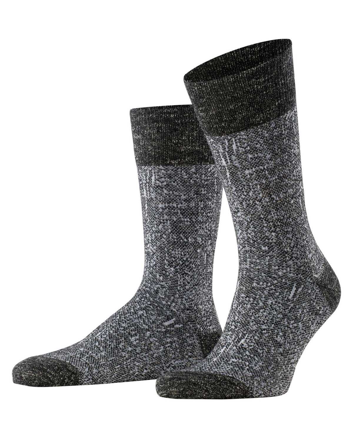 Men Falke Artisanship Socks Socks Black | QEDTSR609