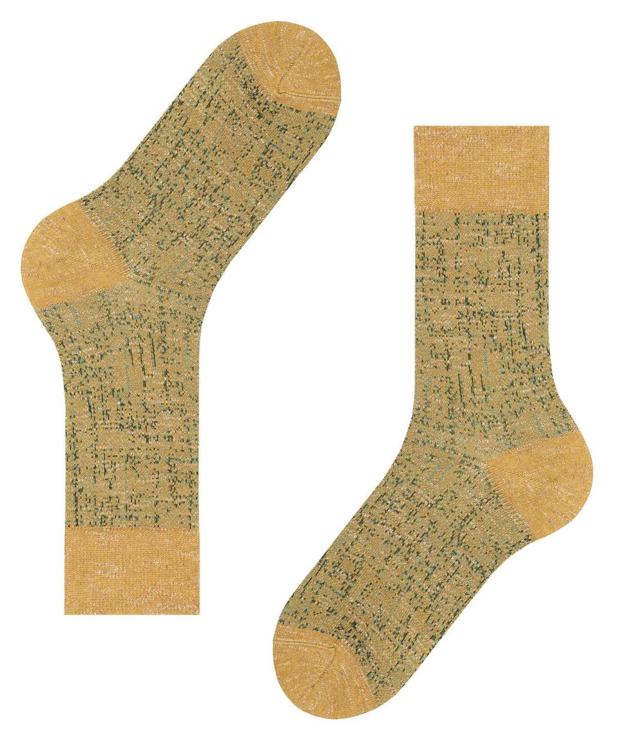 Men Falke Artisanship Socks Socks Yellow | GTAPZJ738