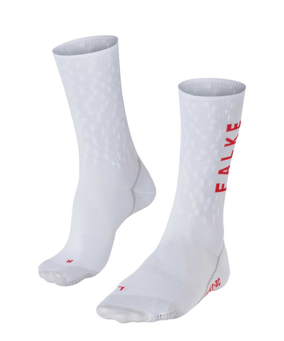 Men Falke BC Impulse Biking Socks Socks White | LTBDCJ274