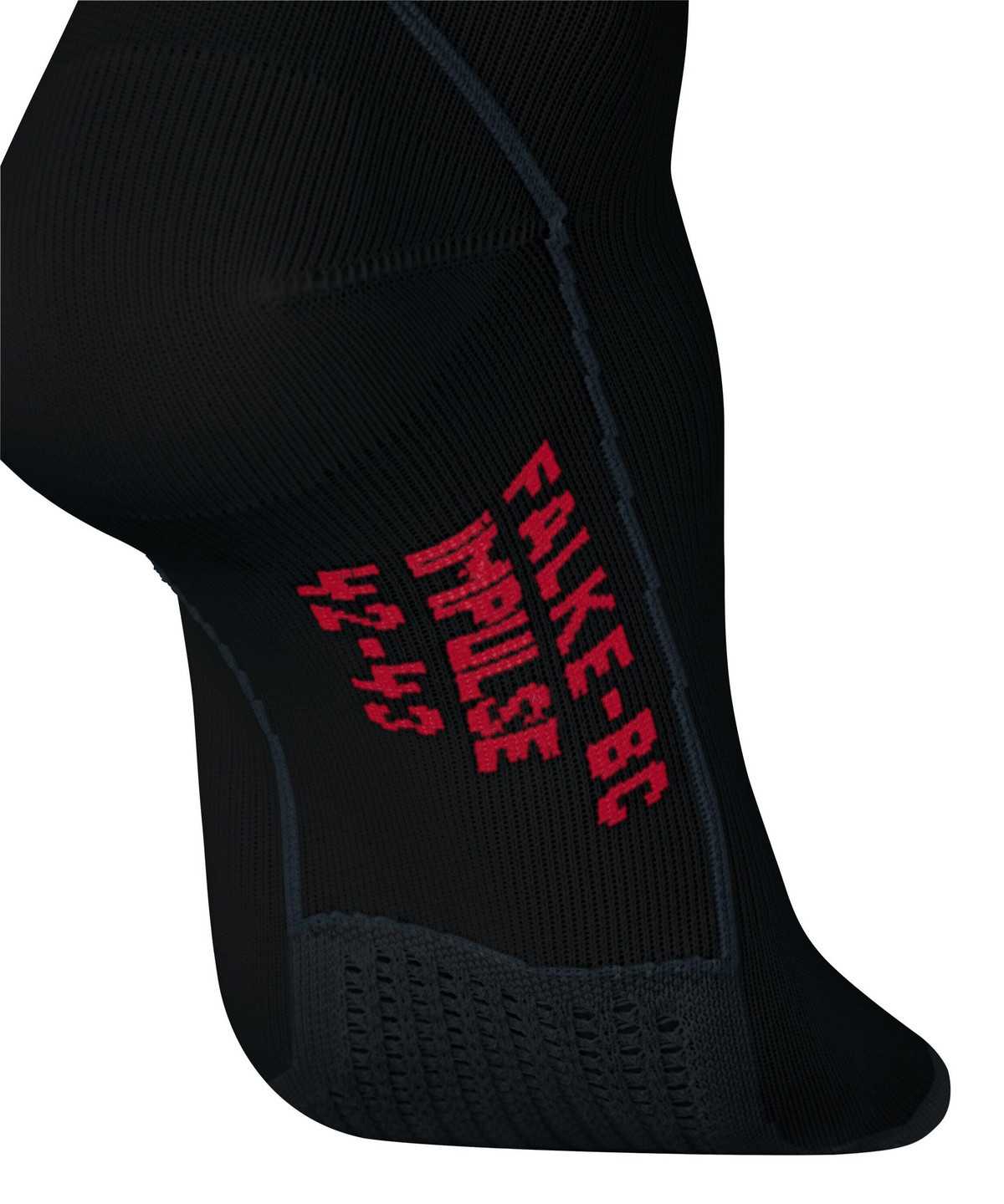 Men Falke BC Impulse Biking Socks Socks Black | DWEFKH604