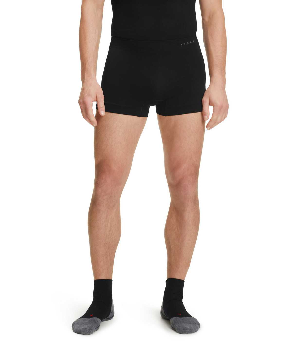 Men Falke Boxer Warm Boxer & Slips Black | LHOGFE301