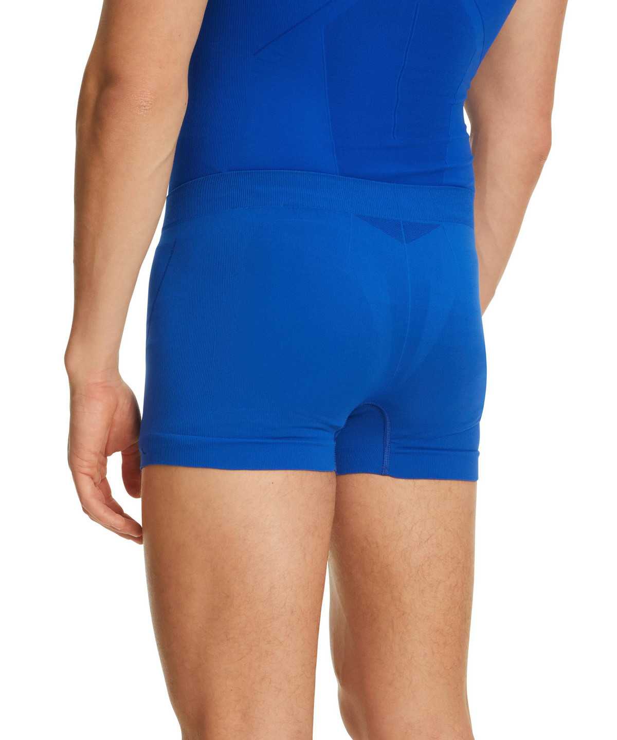 Men Falke Boxer Warm Boxer & Slips Blue | MHTEVY714