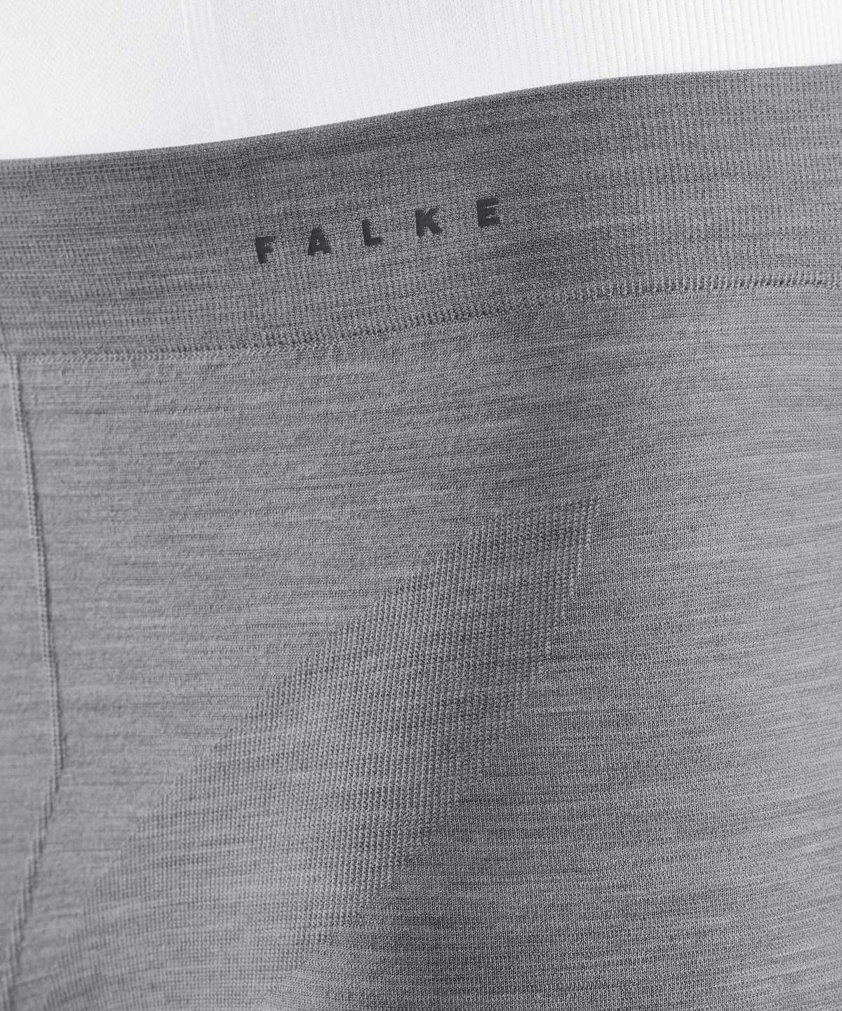 Men Falke Boxer Wool-Tech Light Boxer & Slips Grey | EFDWRY243