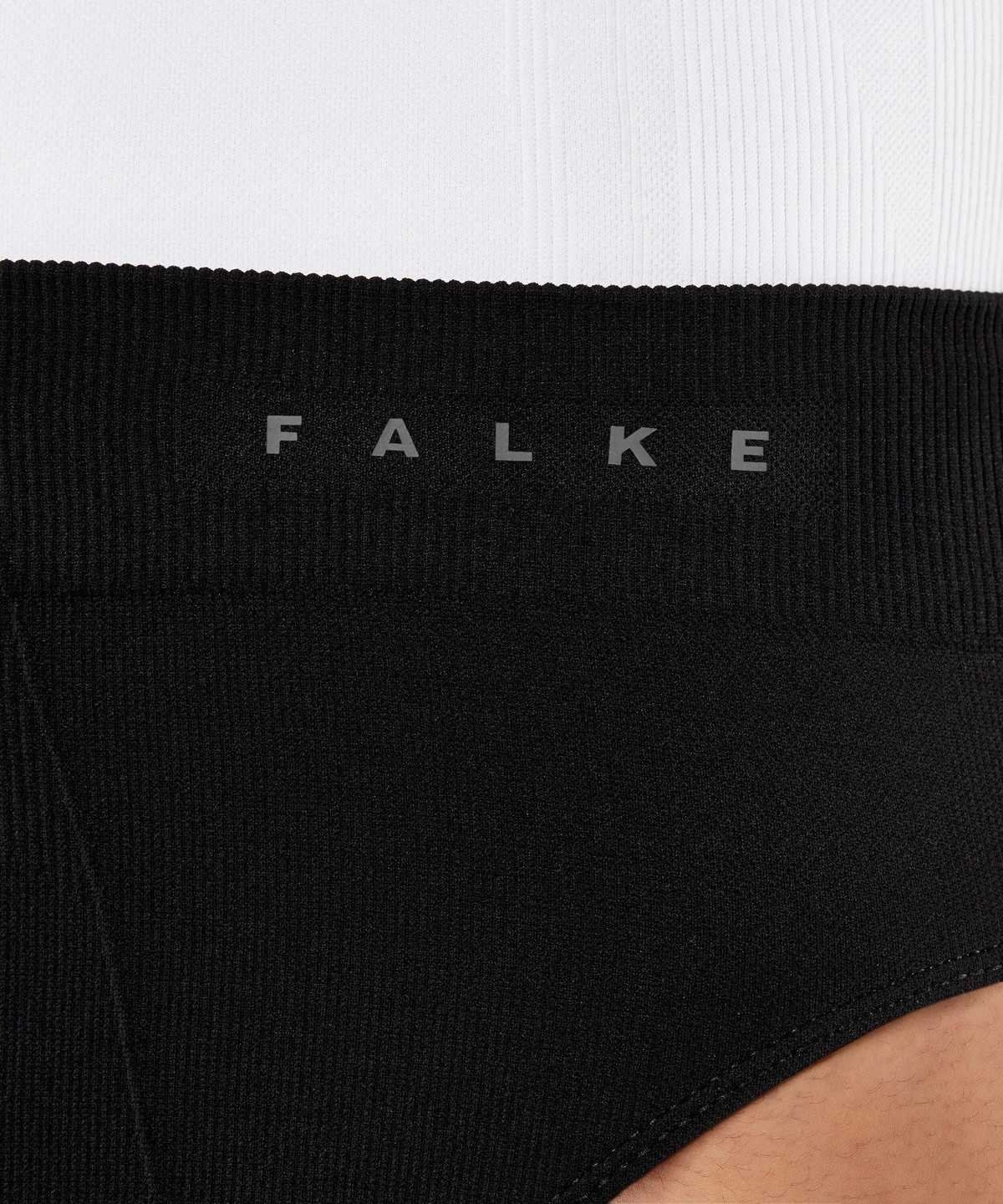 Men Falke Brief Warm Boxer & Slips Black | IUEXQV865