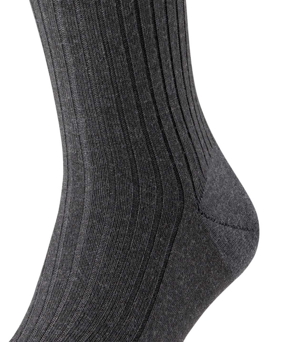 Men Falke Bristol Pure Knee-high Socks Socks Grey | QVWXAY048