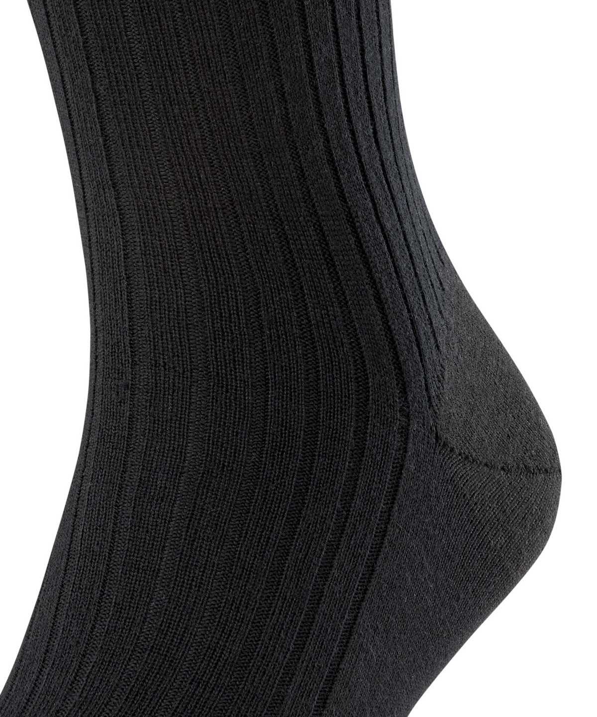 Men Falke Bristol Pure Socks Socks Black | OJPTFM804