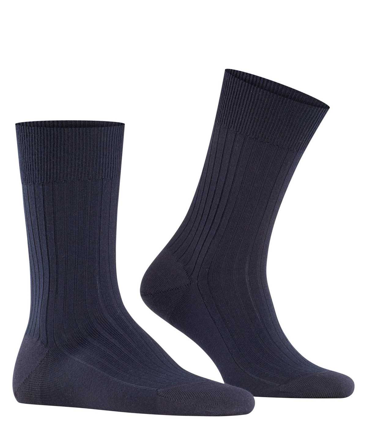 Men Falke Bristol Pure Socks Socks Blue | VWDXKR815