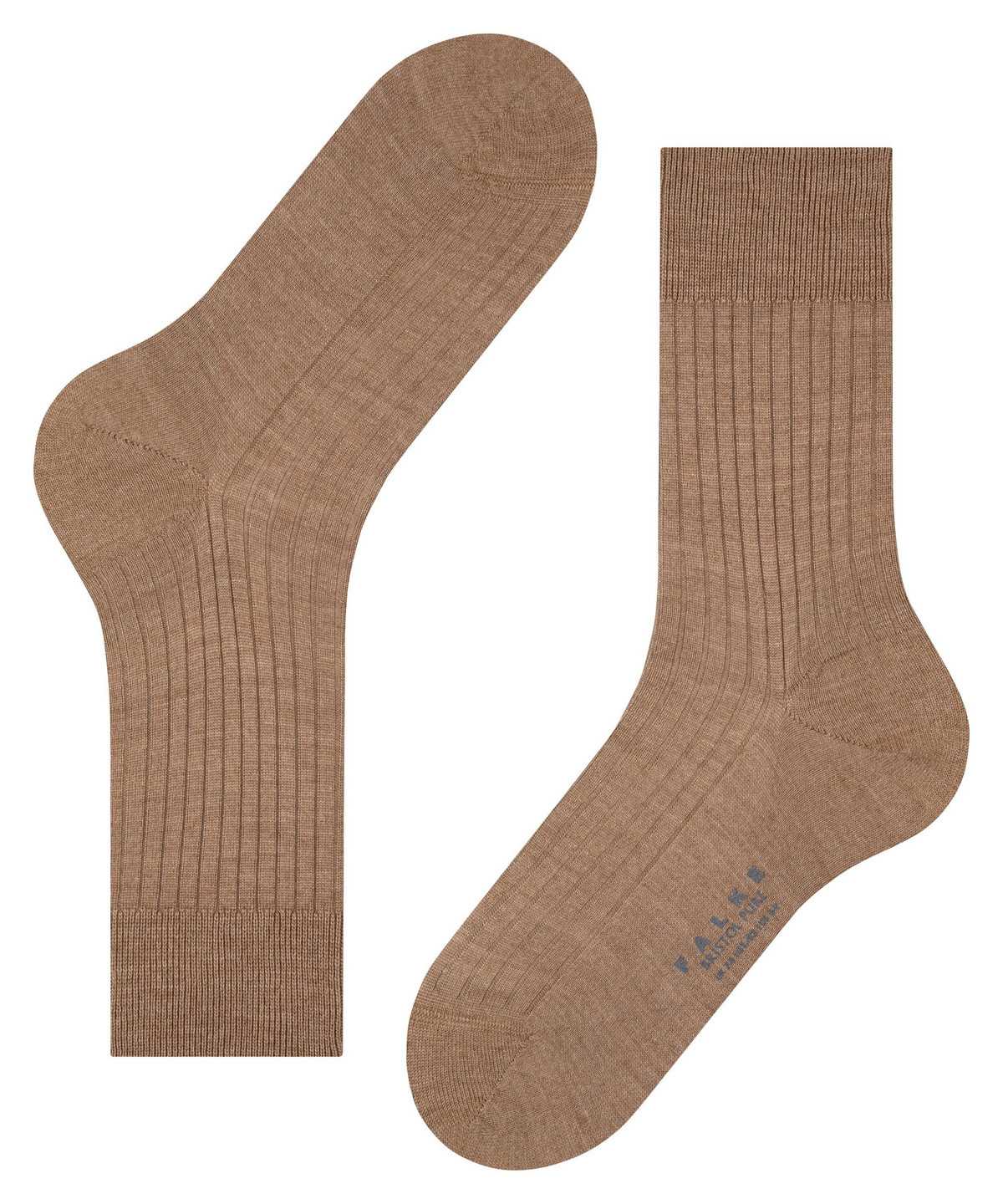 Men Falke Bristol Pure Socks Socks Brown | KLDZHF605