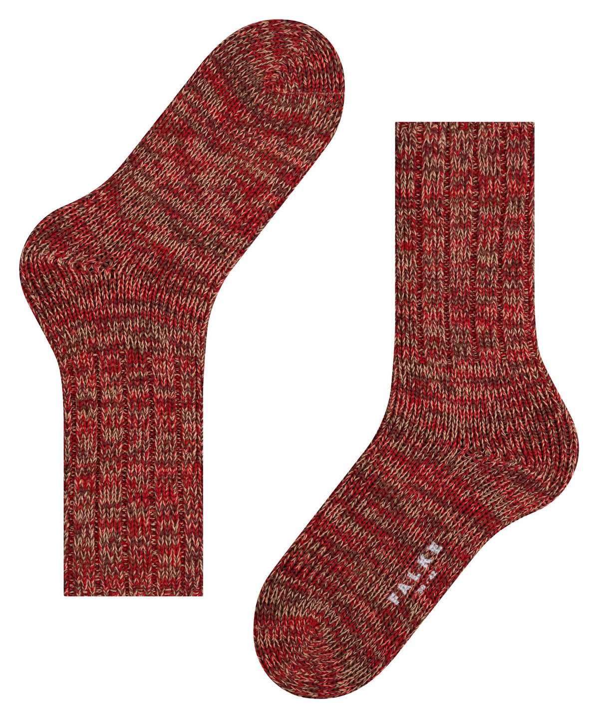 Men Falke Brooklyn Boot socks Socks Red | XMWNVD856