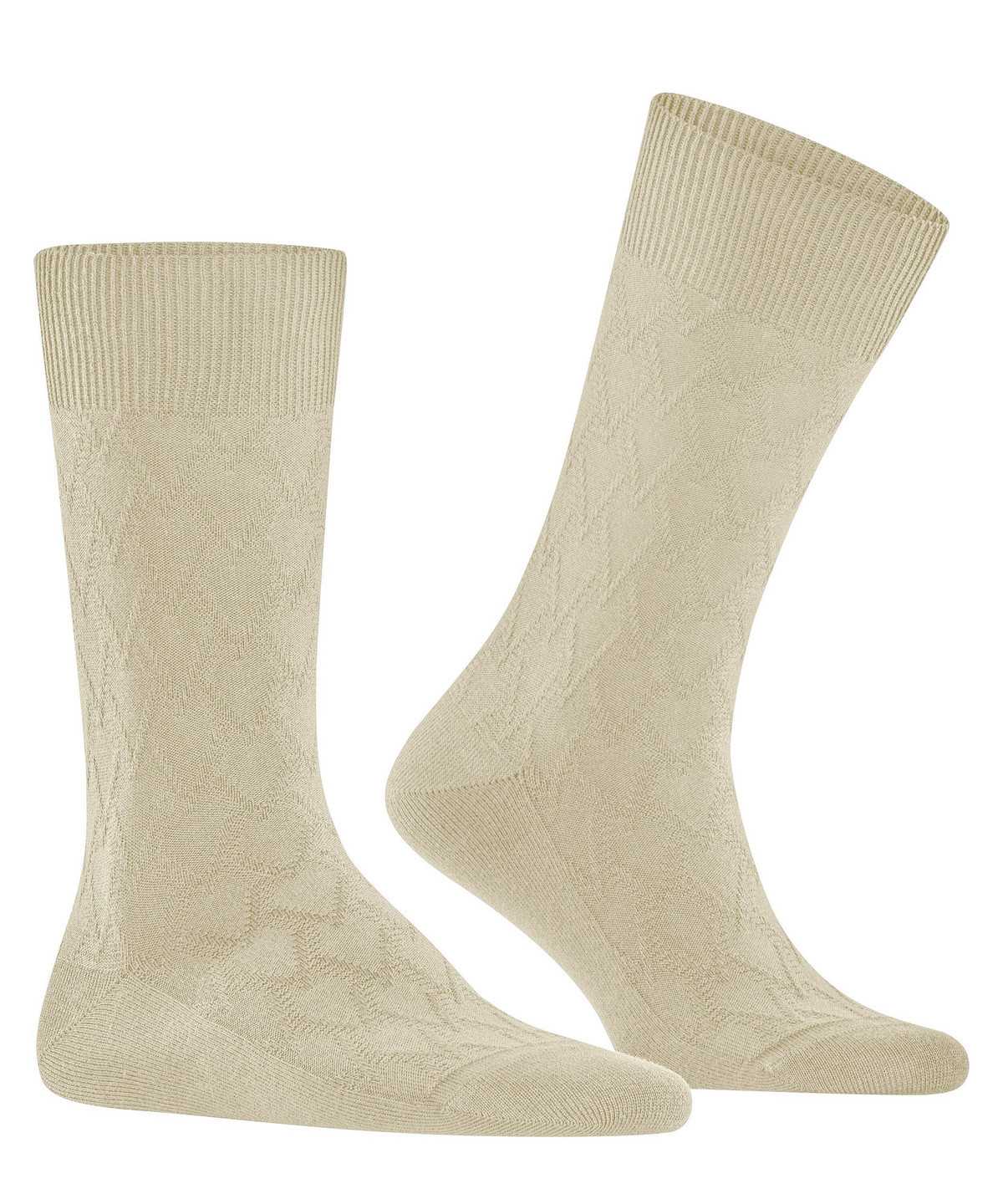 Men Falke Classic Tale Socks Socks Beige | MLEOGJ382