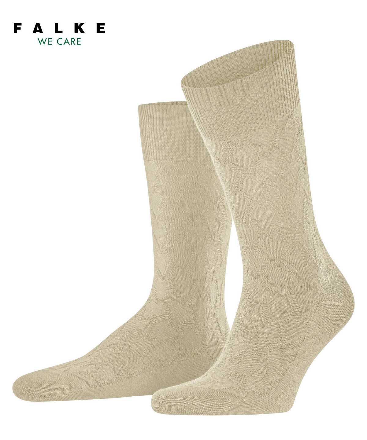 Men Falke Classic Tale Socks Socks Beige | MLEOGJ382