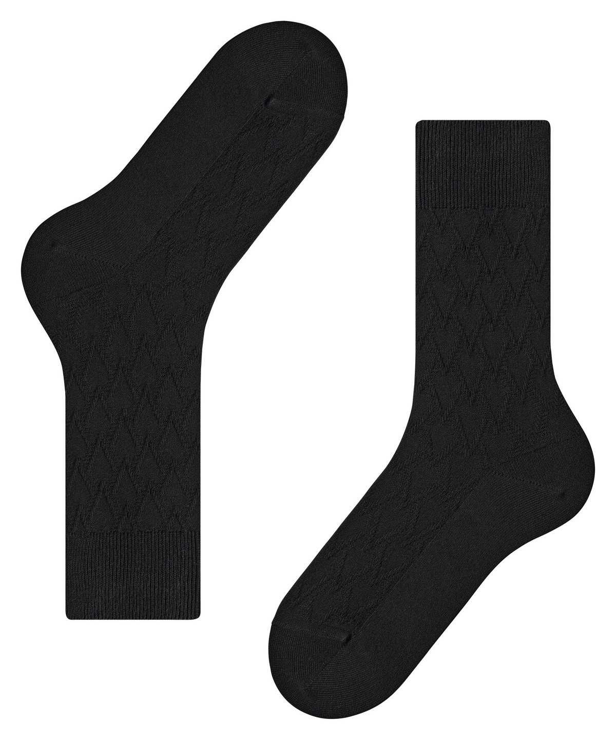 Men Falke Classic Tale Socks Socks Black | IHJCDA197