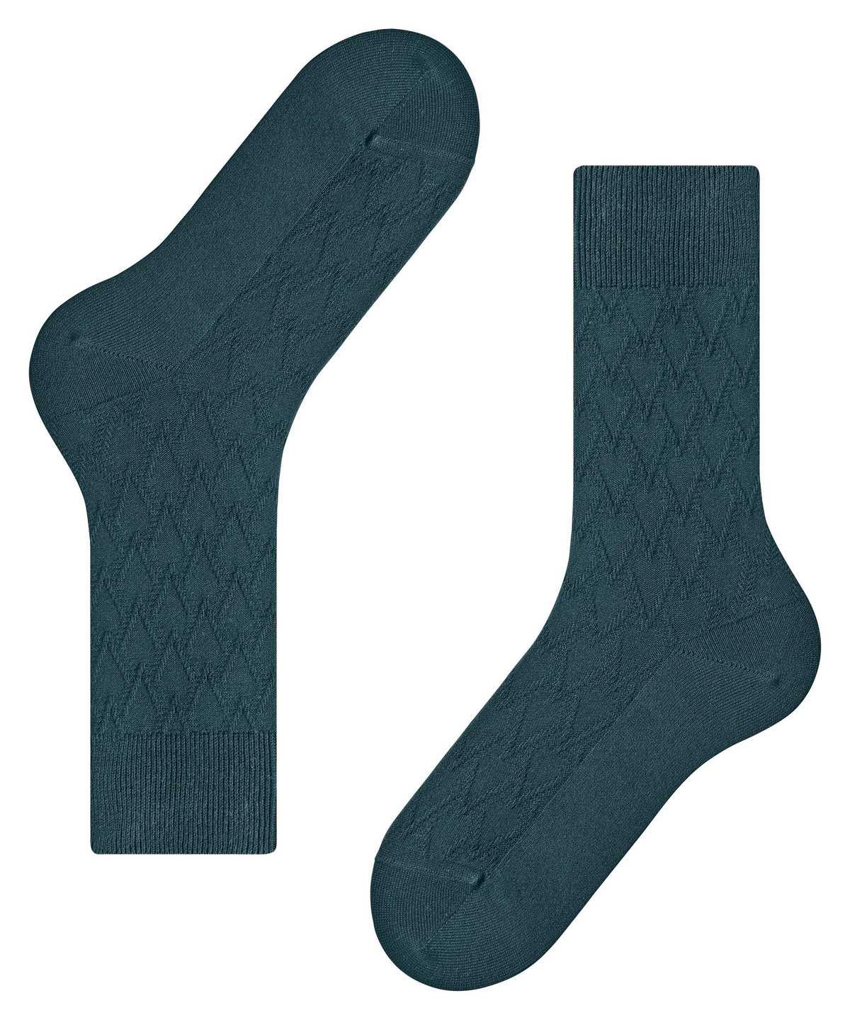 Men Falke Classic Tale Socks Socks Green | MQZOLC493