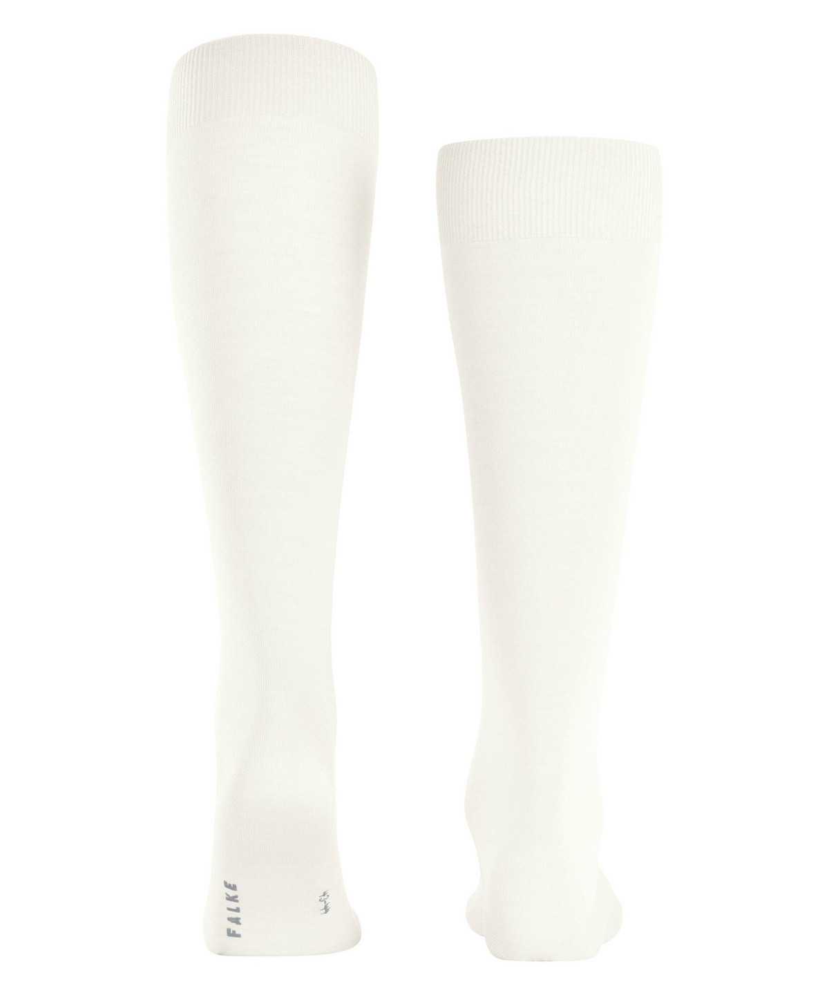 Men Falke ClimaWool Knee-high Socks Socks White | ZXPRTH014