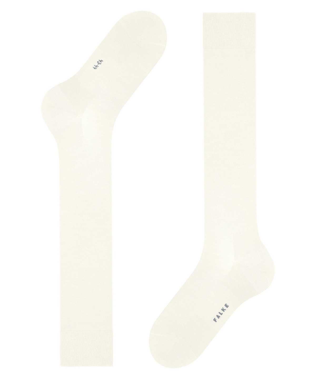 Men Falke ClimaWool Knee-high Socks Socks White | ZXPRTH014