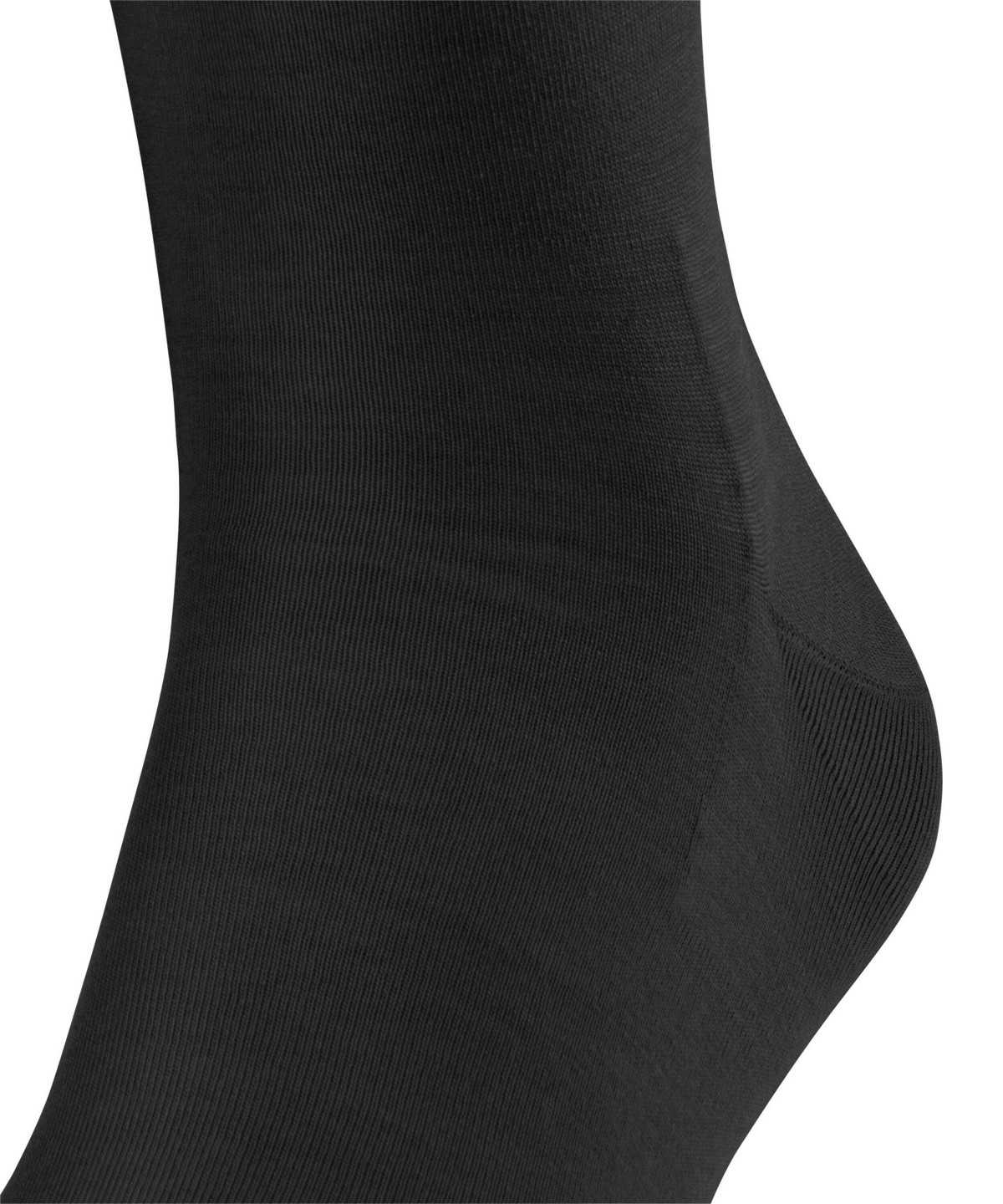 Men Falke ClimaWool Knee-high Socks Socks Black | GCVAQL209