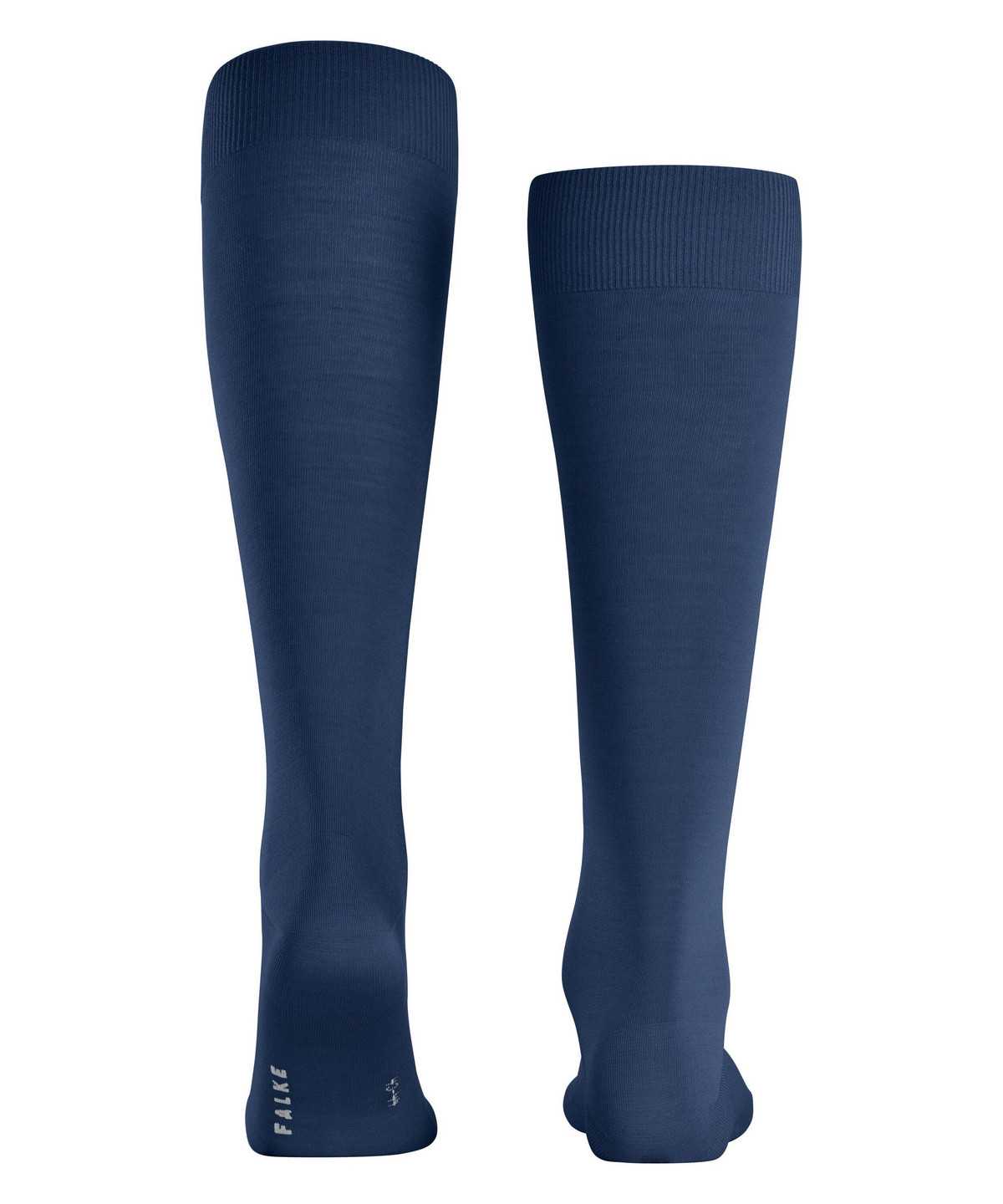 Men Falke ClimaWool Knee-high Socks Socks Blue | FNDBZL421