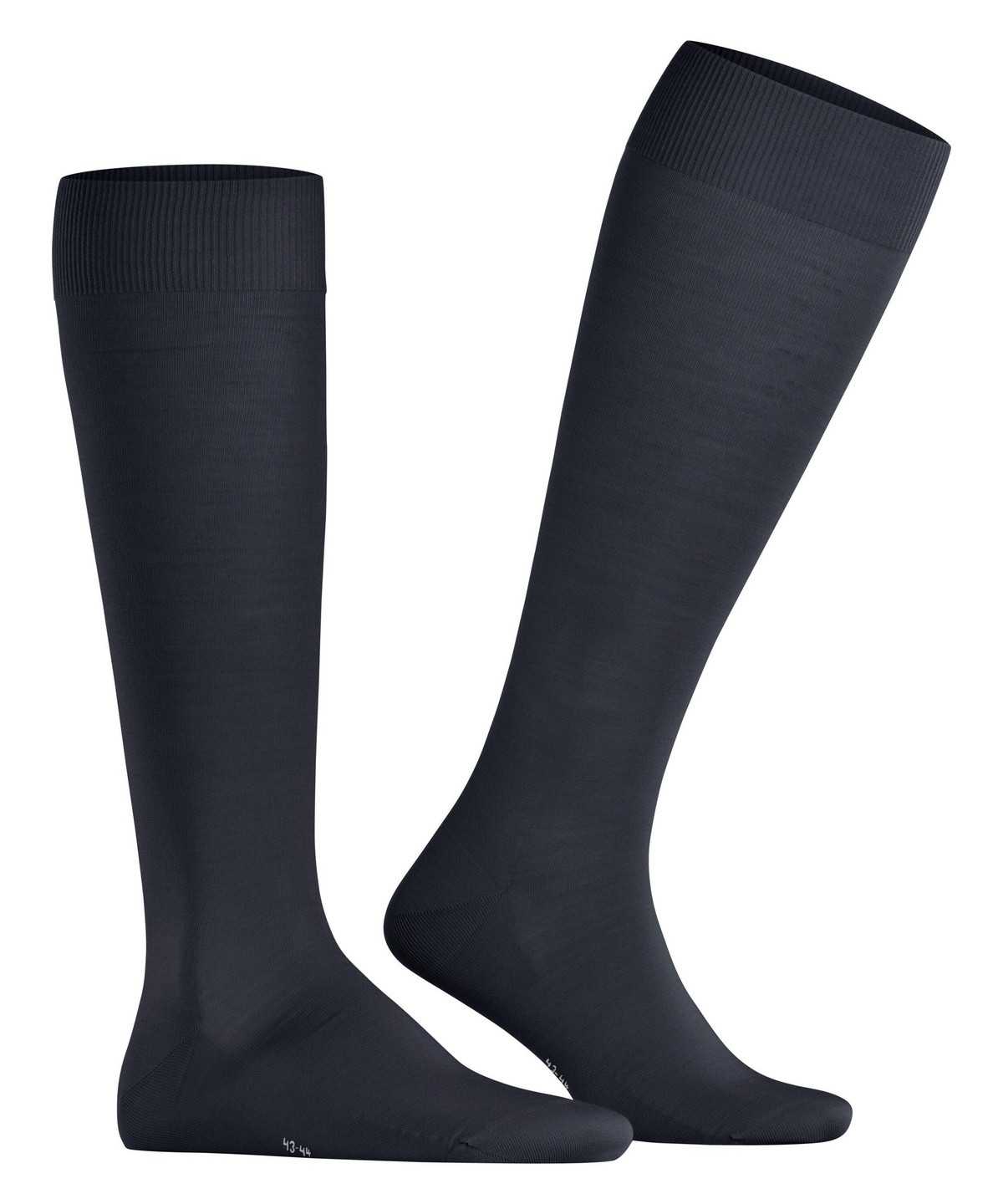 Men Falke ClimaWool Knee-high Socks Socks Blue | YAVQLS927