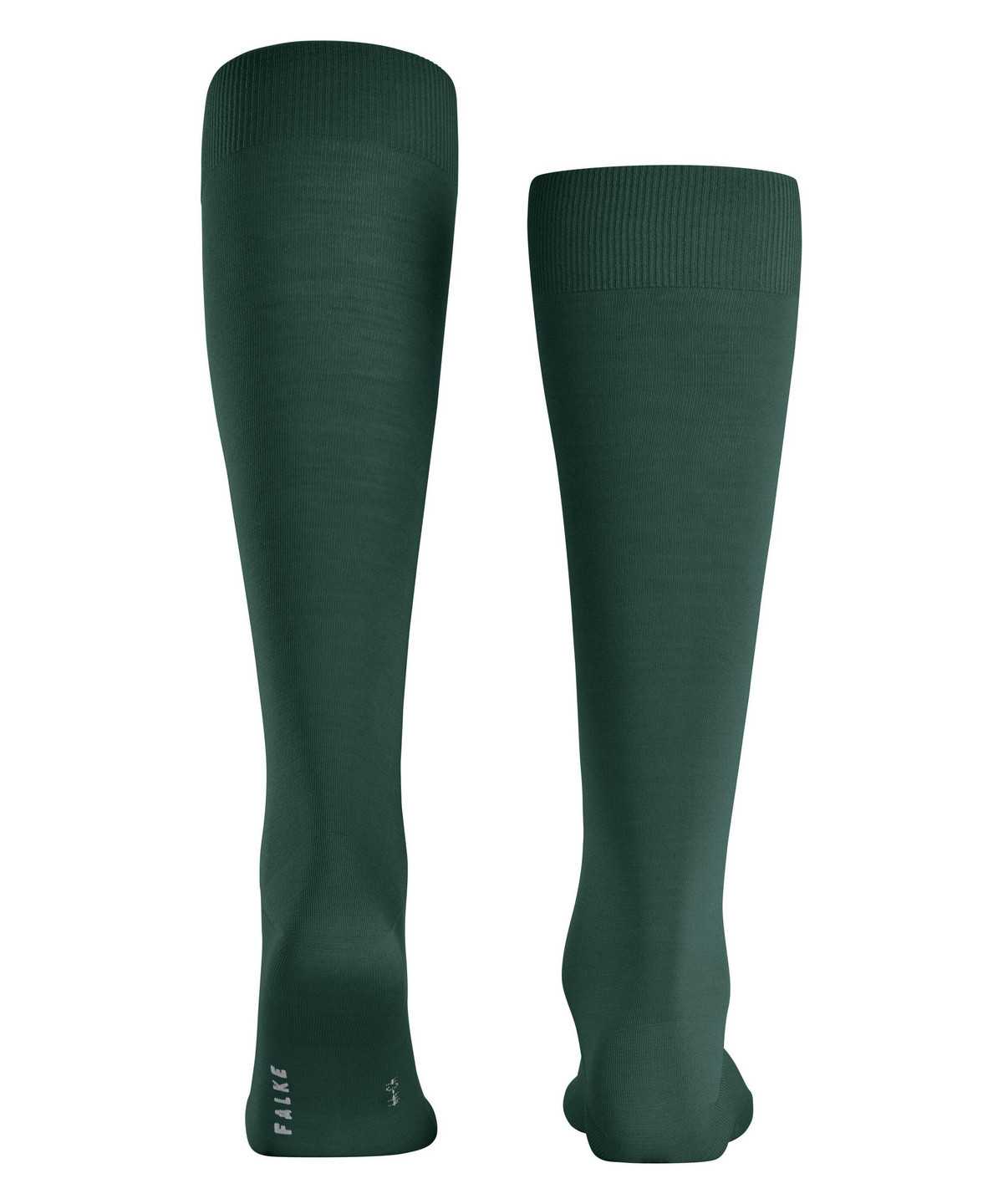 Men Falke ClimaWool Knee-high Socks Socks Green | EAUGBX694