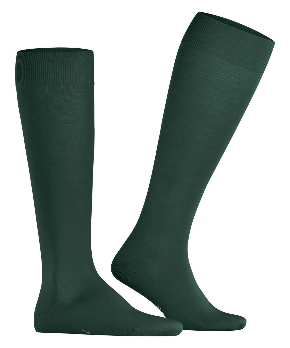 Men Falke ClimaWool Knee-high Socks Socks Green | EAUGBX694