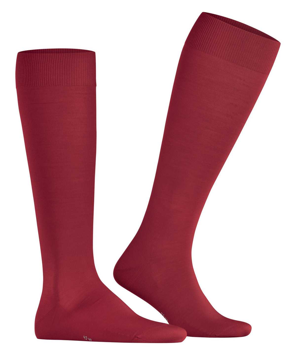 Men Falke ClimaWool Knee-high Socks Socks Red | XBSPHE593