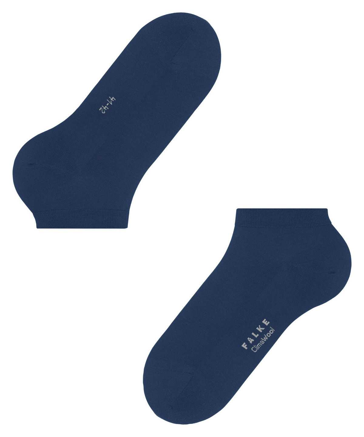 Men Falke ClimaWool Sneaker socks Socks Blue | FRDELH862