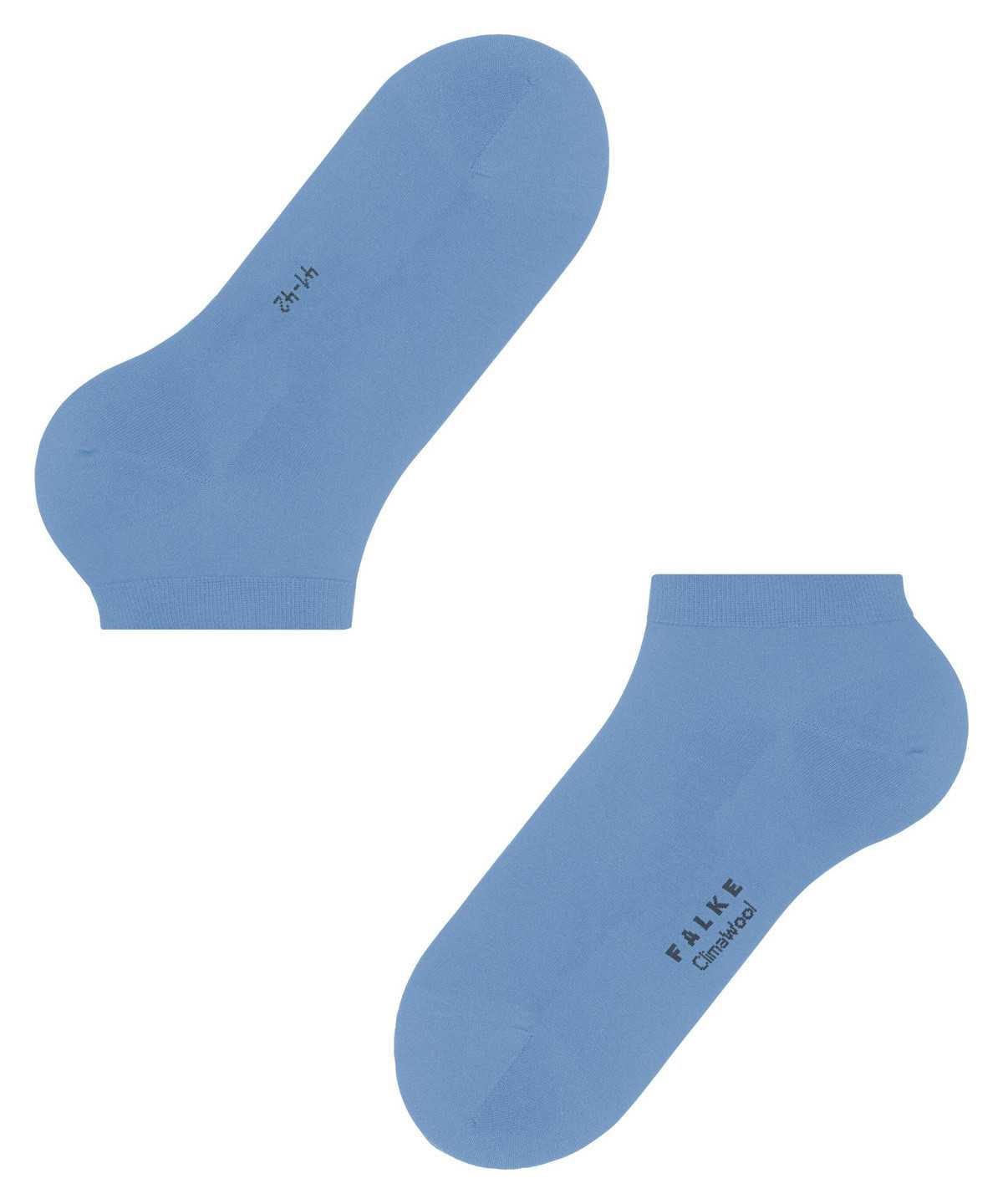 Men Falke ClimaWool Sneaker socks Socks Blue | GQDTKE238