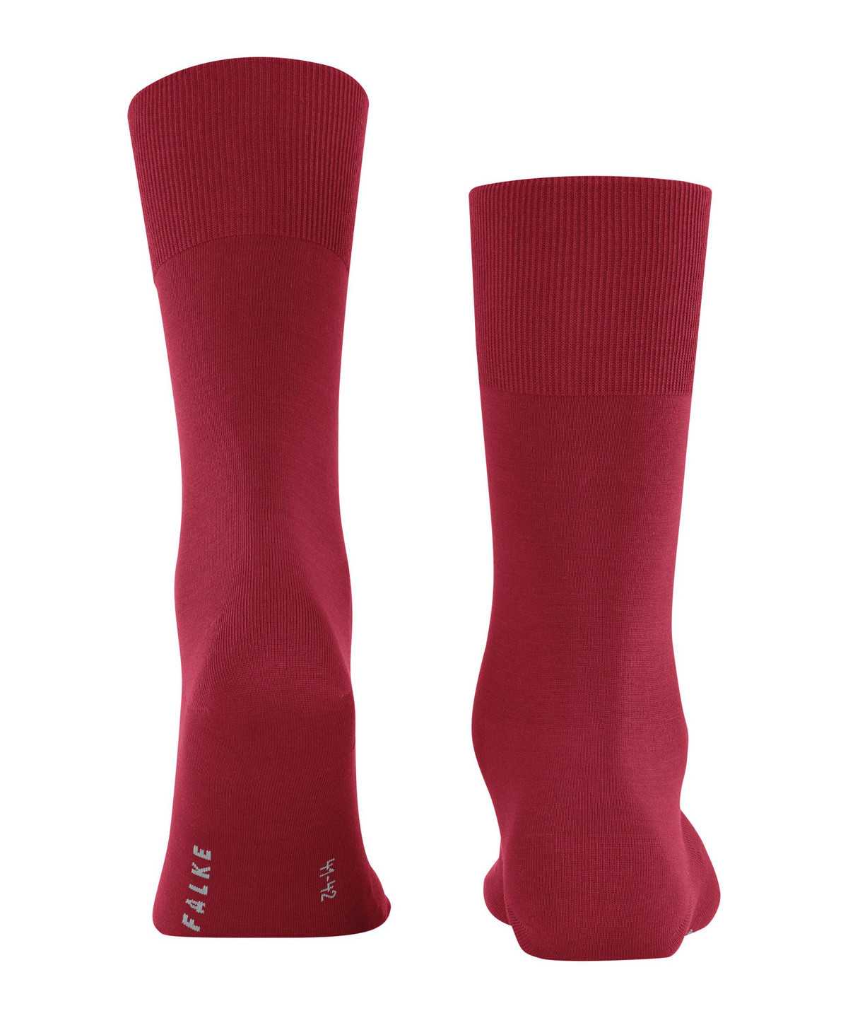 Men Falke ClimaWool Socks Socks Red | OQATDB782