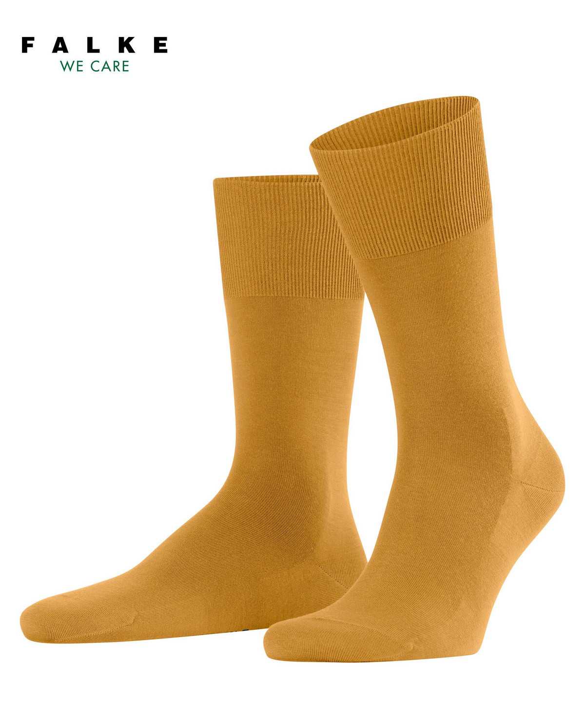 Men Falke ClimaWool Socks Socks Yellow | JHBNTC705