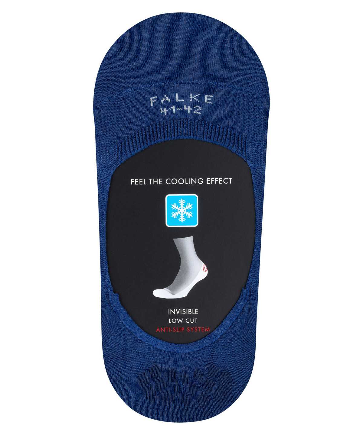 Men Falke Cool 24/7 Invisibles No Show Socks Blue | ZICBHS156