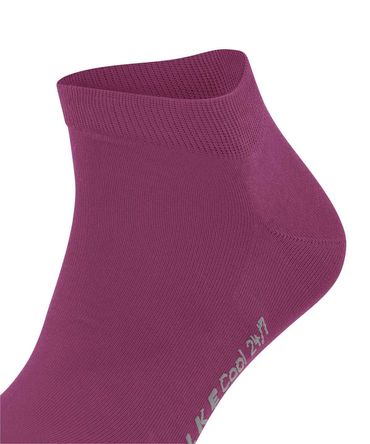 Men Falke Cool 24/7 Sneaker socks Socks Purple | UCXENM328