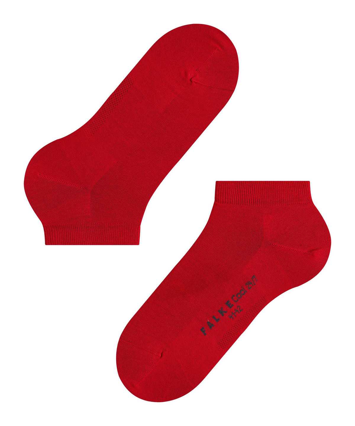 Men Falke Cool 24/7 Sneaker socks Socks Red | WQBXID260