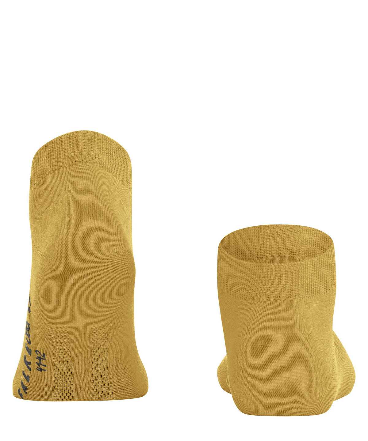 Men Falke Cool 24/7 Sneaker socks Socks Yellow | OAHUNK761