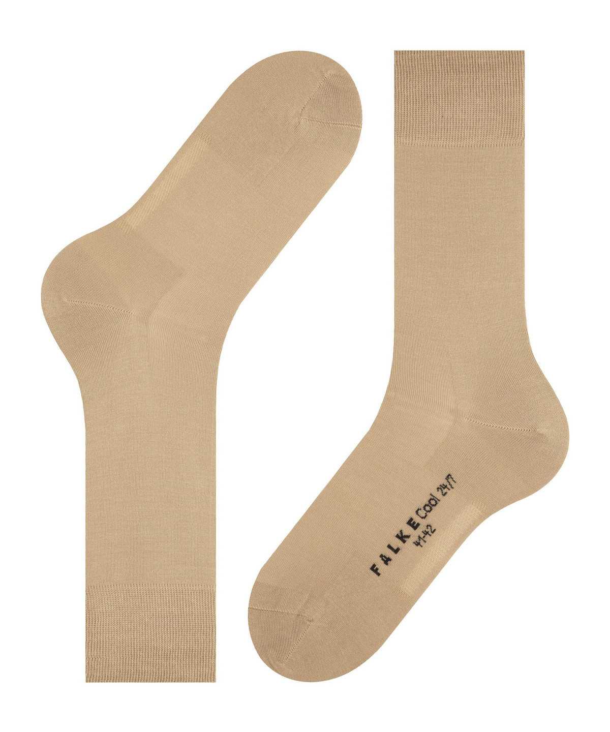 Men Falke Cool 24/7 Socks Socks Beige | TSDPCE109