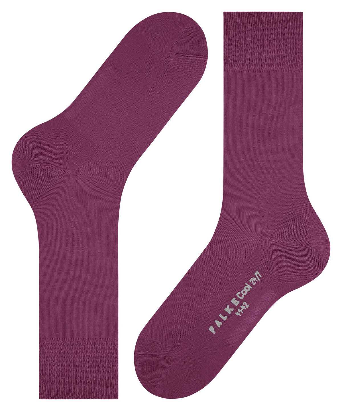 Men Falke Cool 24/7 Socks Socks Purple | OKVUCD713