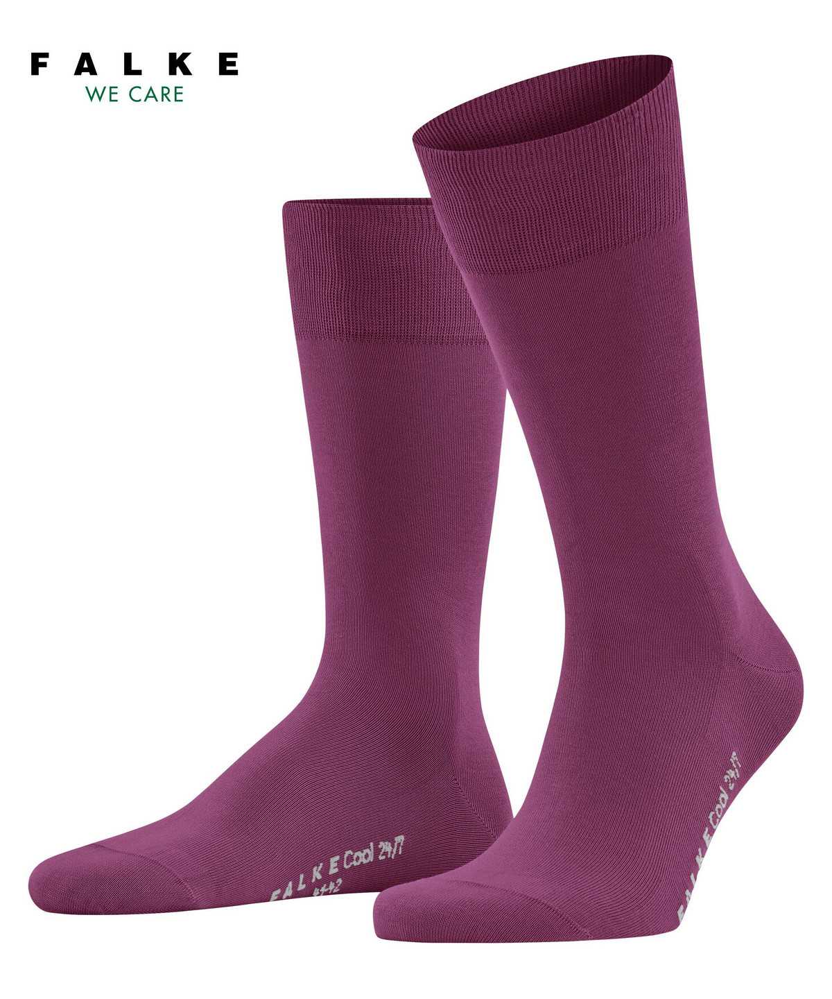 Men Falke Cool 24/7 Socks Socks Purple | OKVUCD713