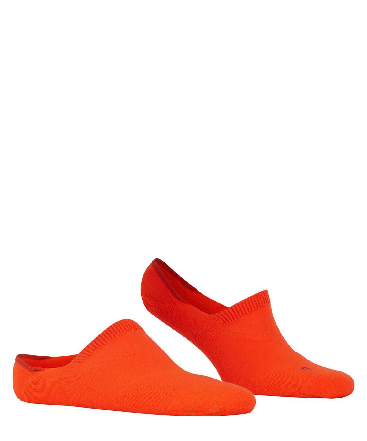 Men Falke Cool Kick Invisibles No Show Socks Orange | RBYIUJ795