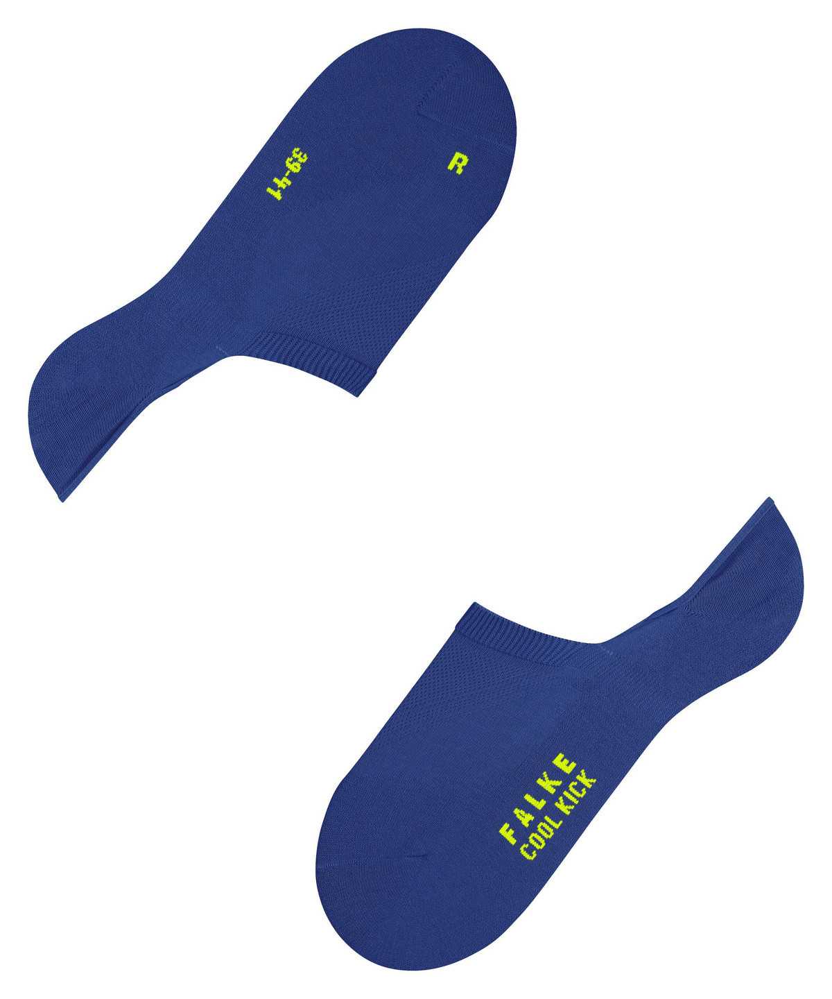 Men Falke Cool Kick Invisibles No Show Socks Blue | DNQOLK382