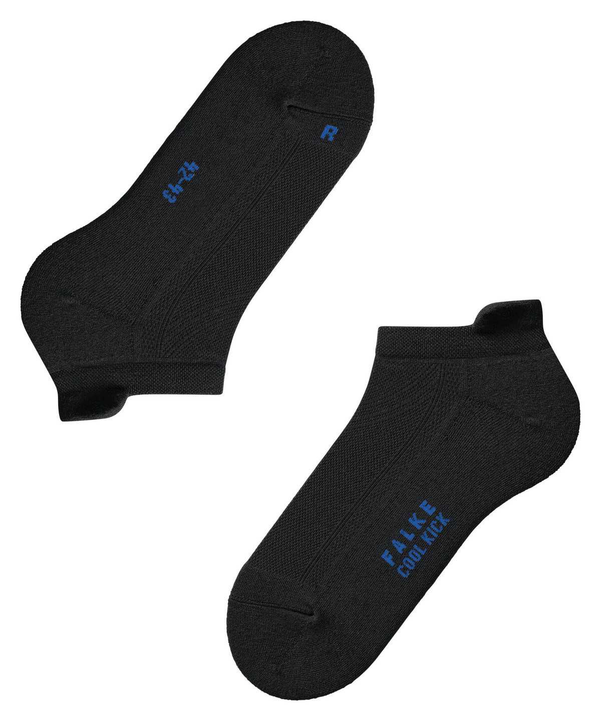 Men Falke Cool Kick Sneaker socks Socks Black | JCHYVE531