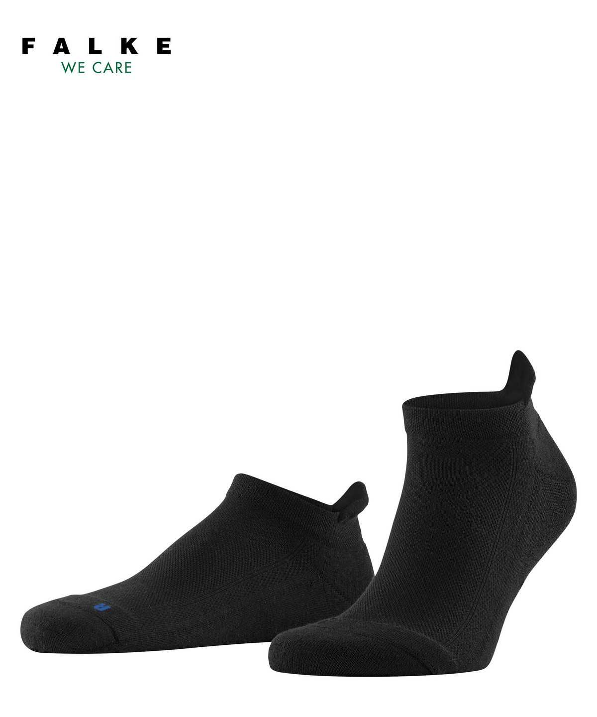 Men Falke Cool Kick Sneaker socks Socks Black | JCHYVE531