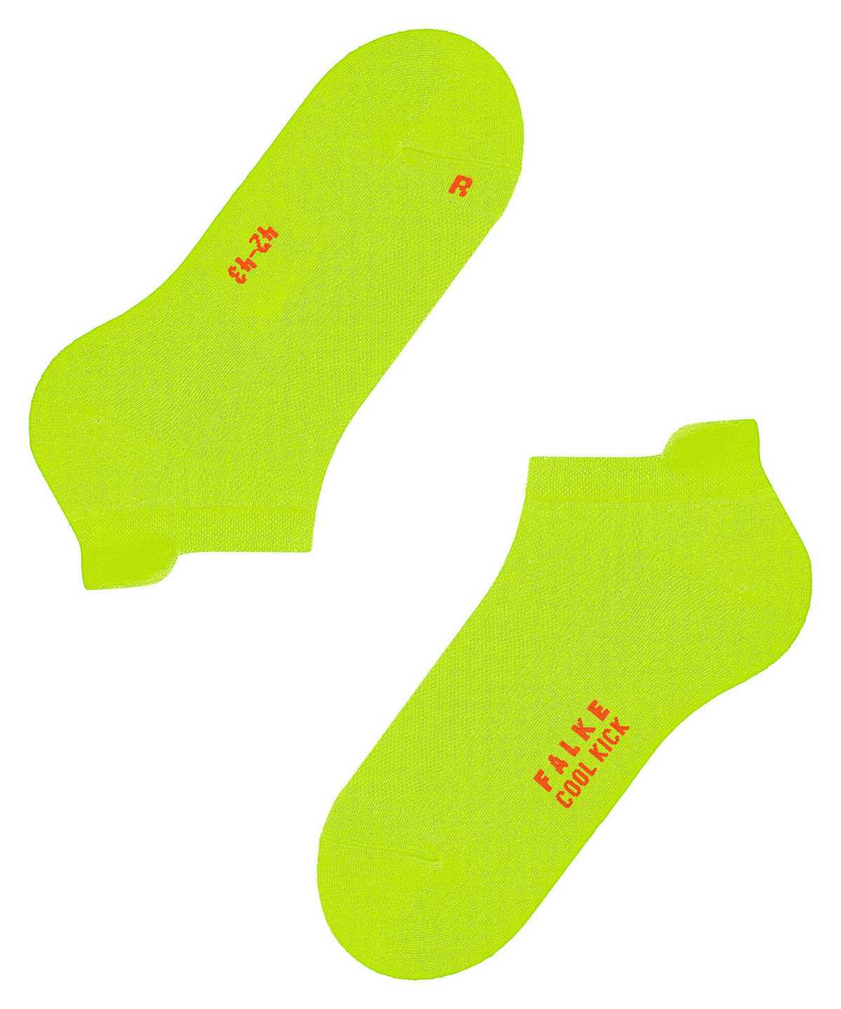 Men Falke Cool Kick Sneaker socks Socks Yellow | KTHZXN592