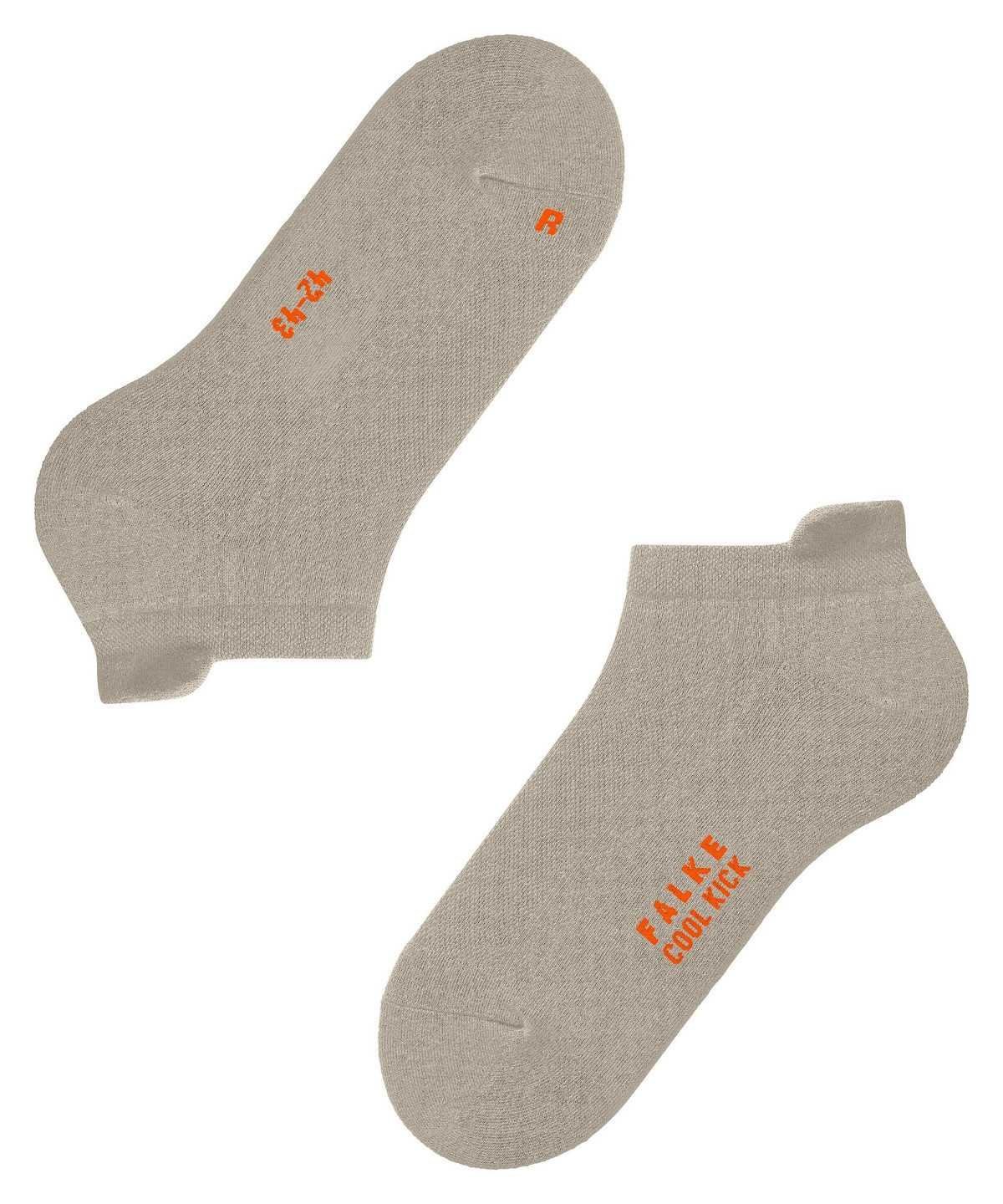 Men Falke Cool Kick Sneaker socks Socks Beige | ISWVUT567