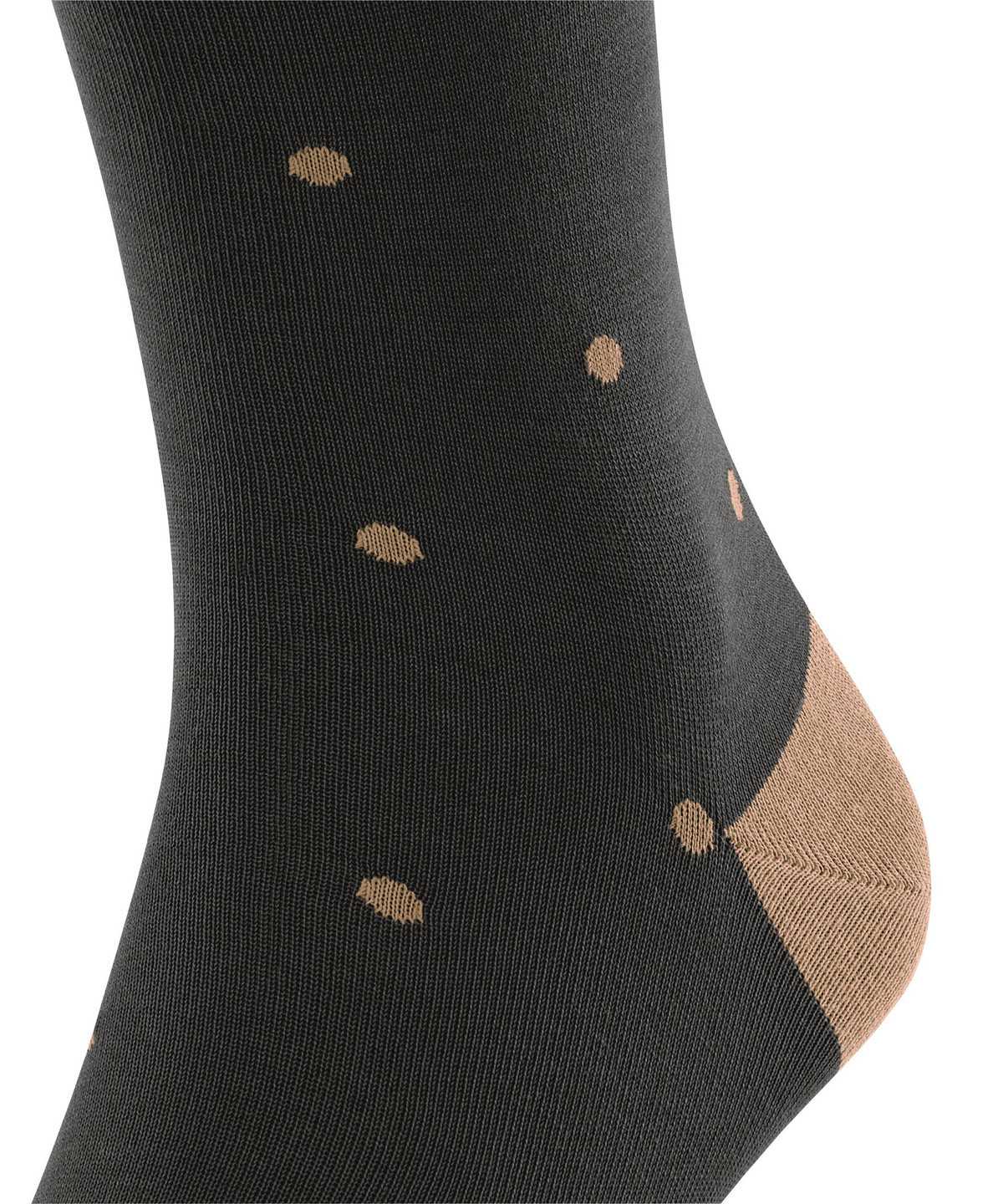 Men Falke Dot Knee-high Socks Socks Brown | SCJQZU192